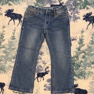 Lincoln Kids' Medium Blue Straight-Leg Jeans
